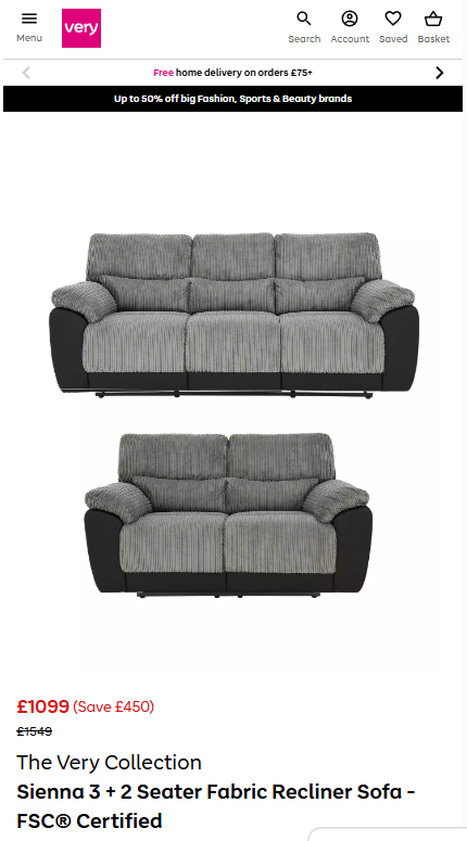 Price comparison