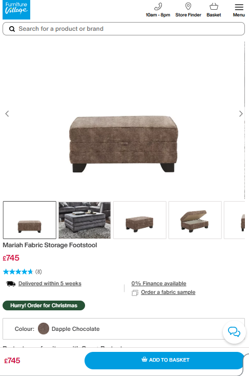 Price comparison