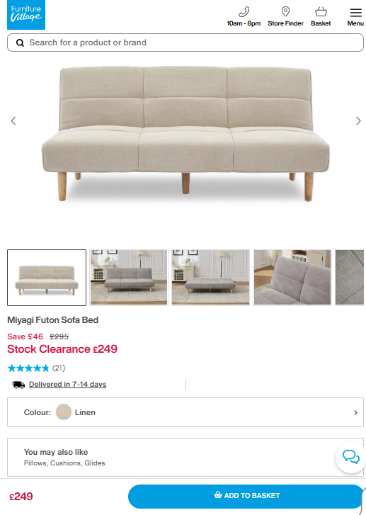 Price comparison