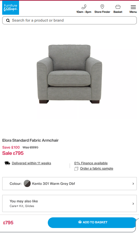 Price comparison
