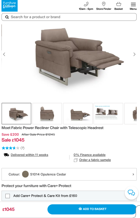 Price comparison