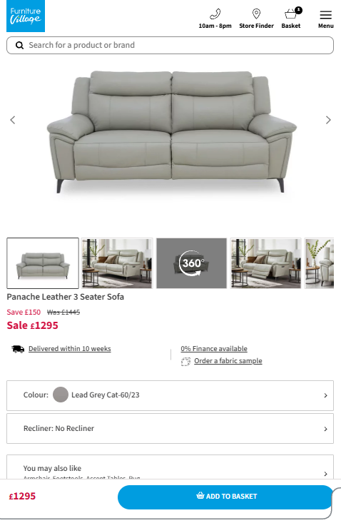 Price comparison