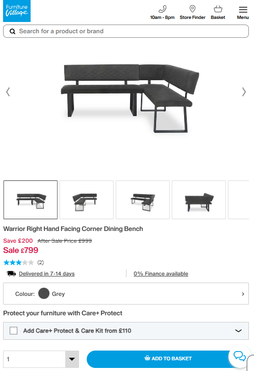 Price comparison