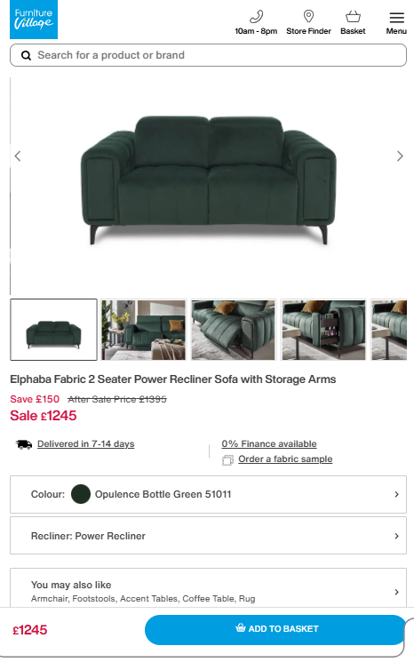 Price comparison