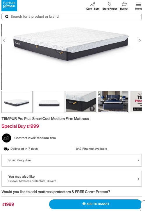 Price comparison