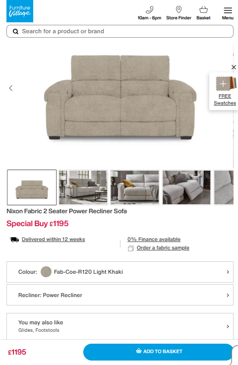 Price comparison