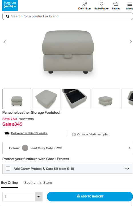 Price comparison