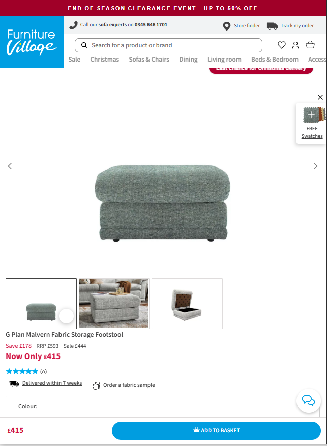 Price comparison