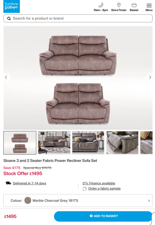 Price comparison