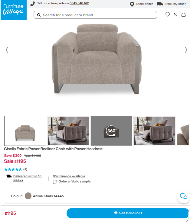 Price comparison