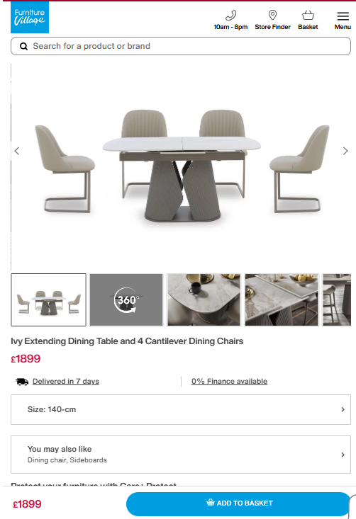Price comparison