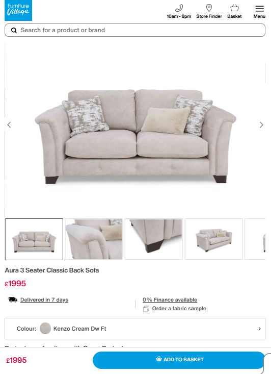 Price comparison