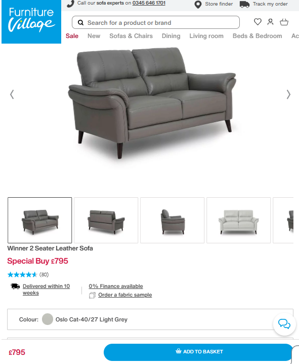 Price comparison