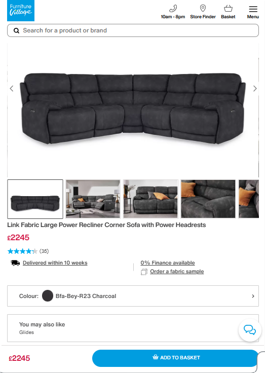 Price comparison