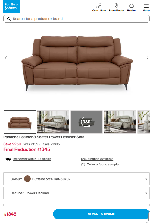Price comparison