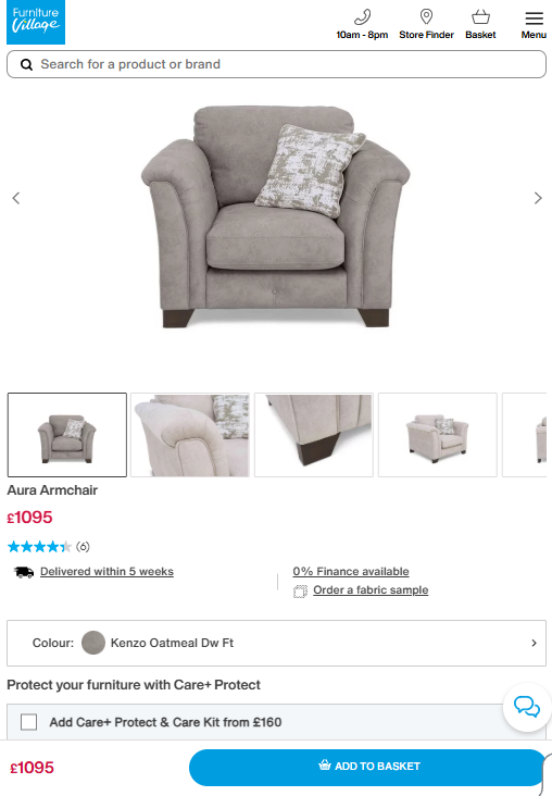 Price comparison