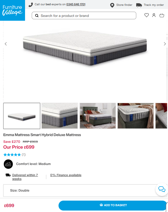 Price comparison