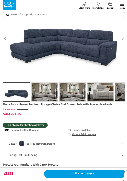 Price comparison