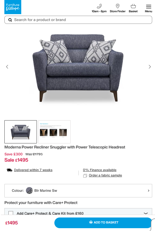Price comparison