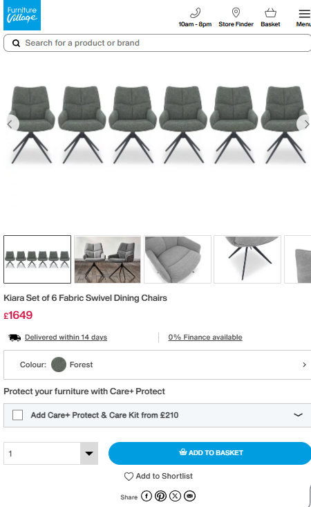 Price comparison