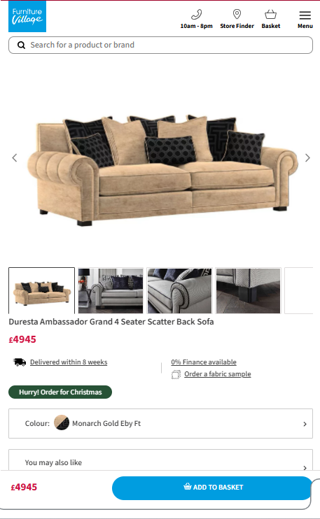 Price comparison