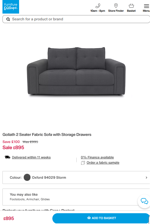 Price comparison