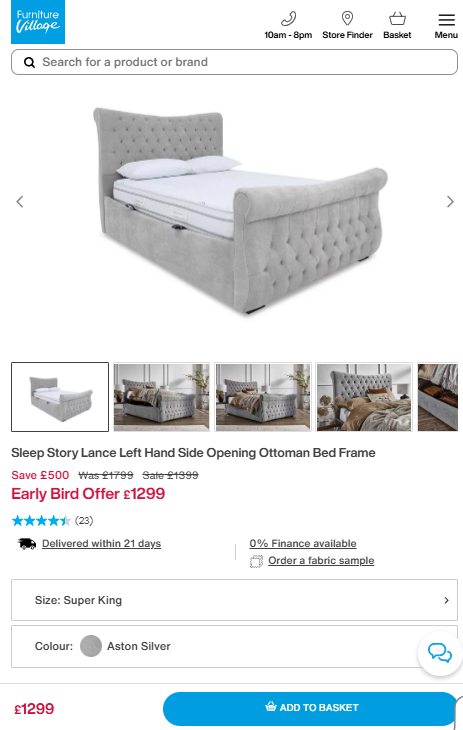 Price comparison
