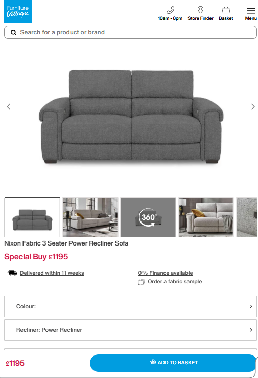 Price comparison