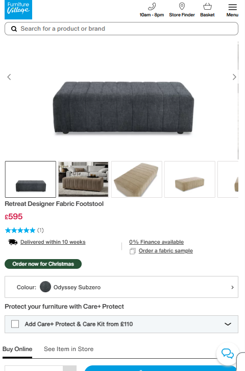 Price comparison