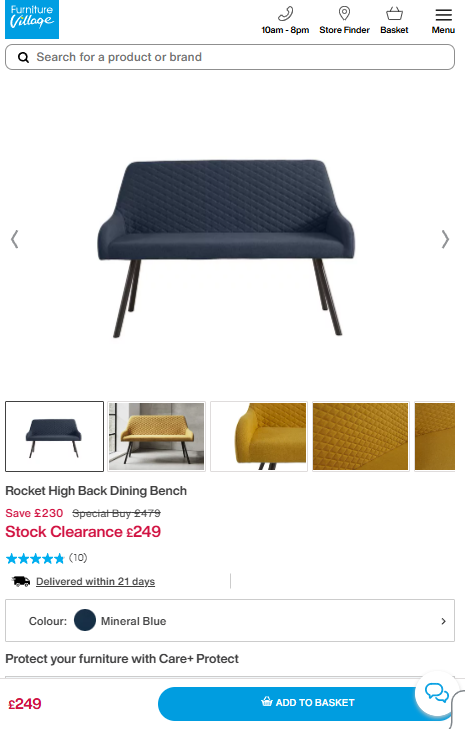 Price comparison