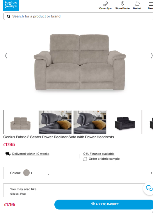 Price comparison