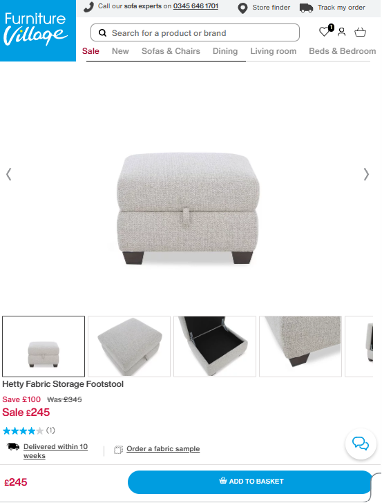 Price comparison