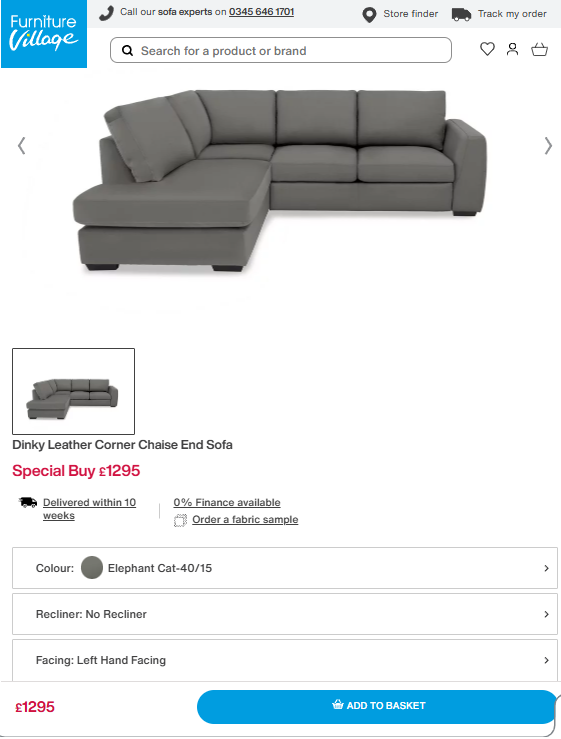 Price comparison