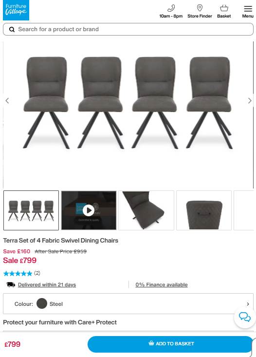 Price comparison