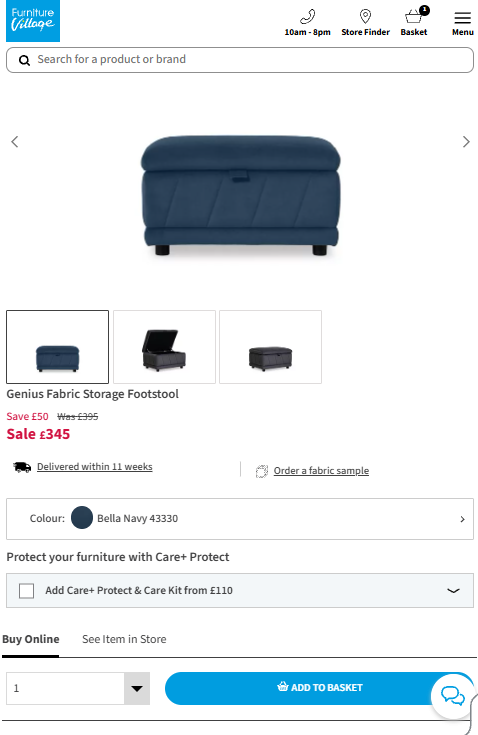 Price comparison