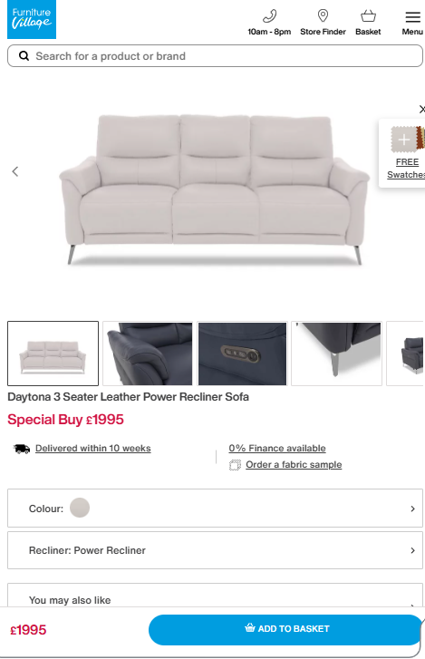 Price comparison