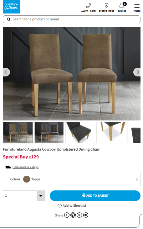 Price comparison