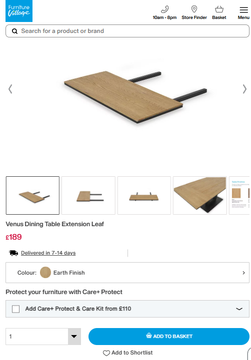 Price comparison