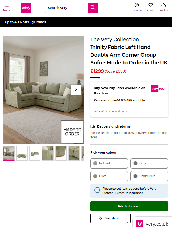 Price comparison