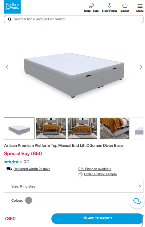 Price comparison