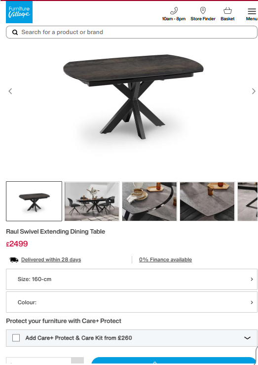 Price comparison