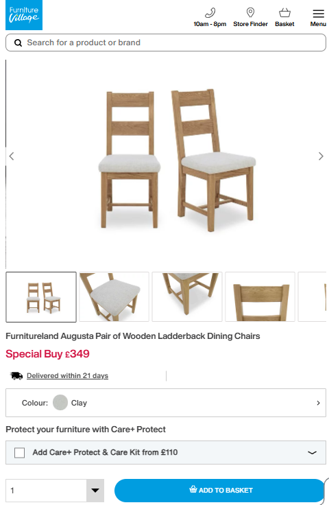 Price comparison