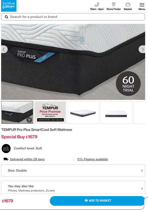 Price comparison