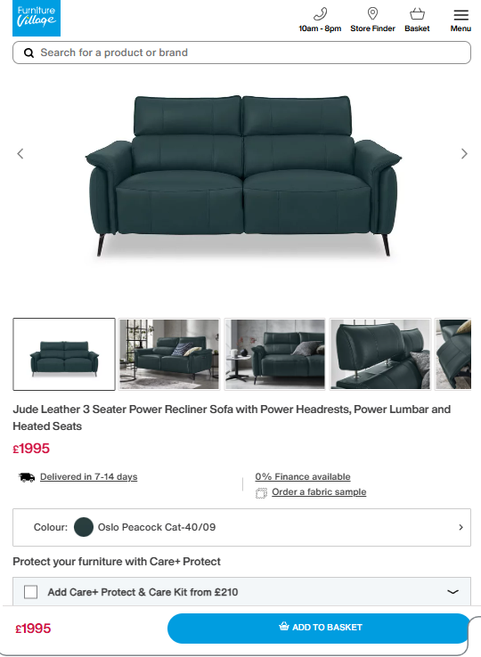 Price comparison