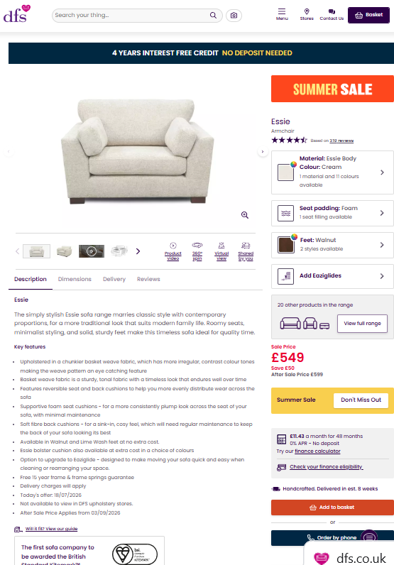 Price comparison