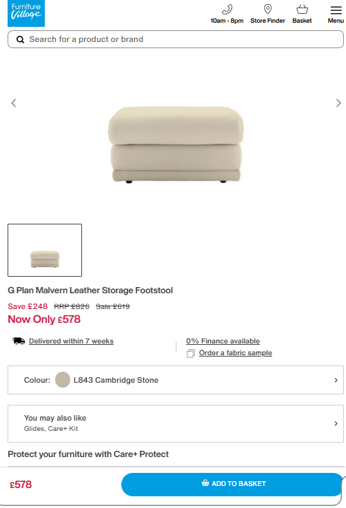 Price comparison