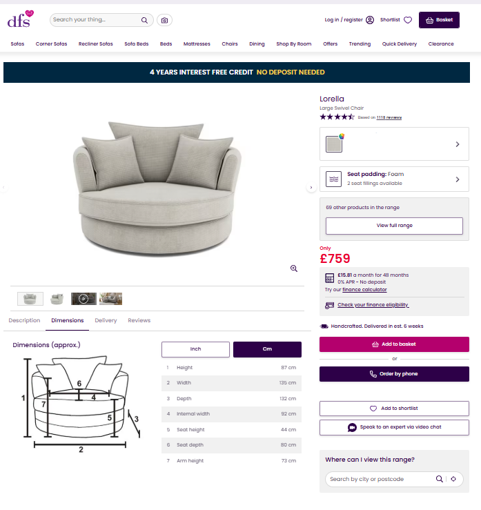 Price comparison