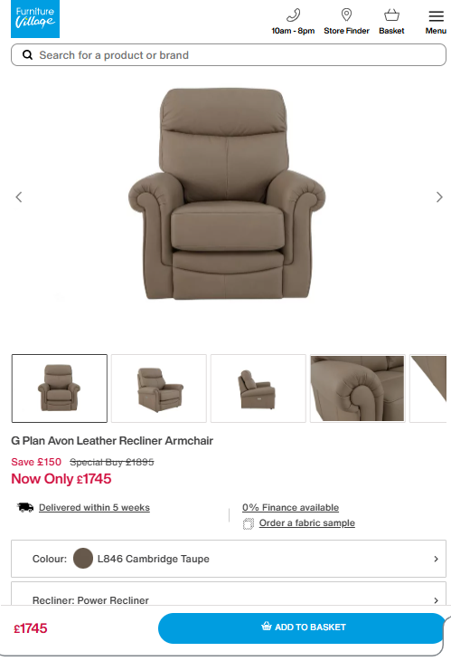 Price comparison