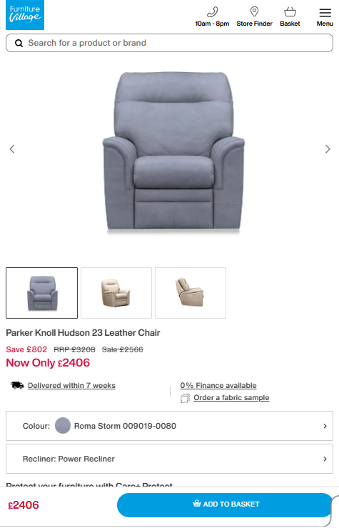 Price comparison