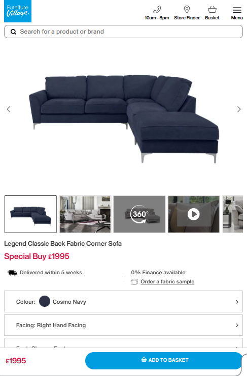 Price comparison